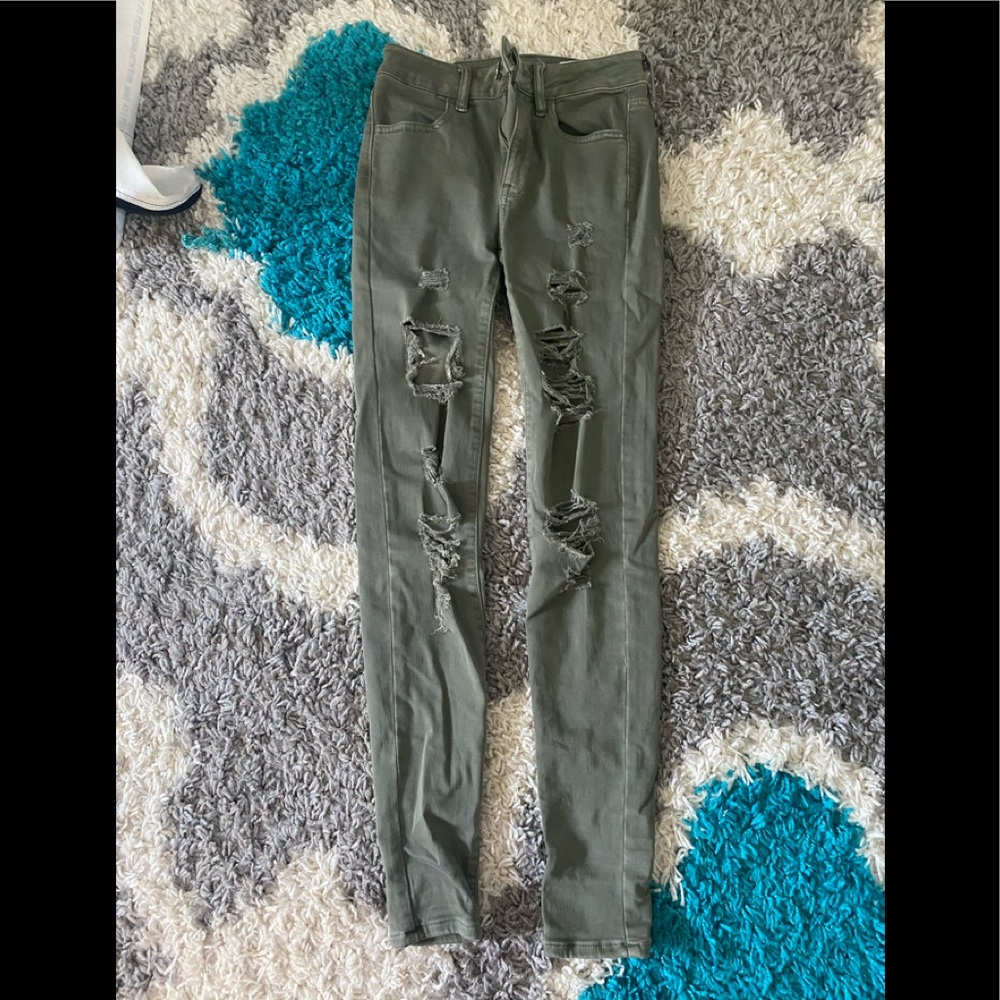 Womens Super Stretch 00 jeans! American Eagle